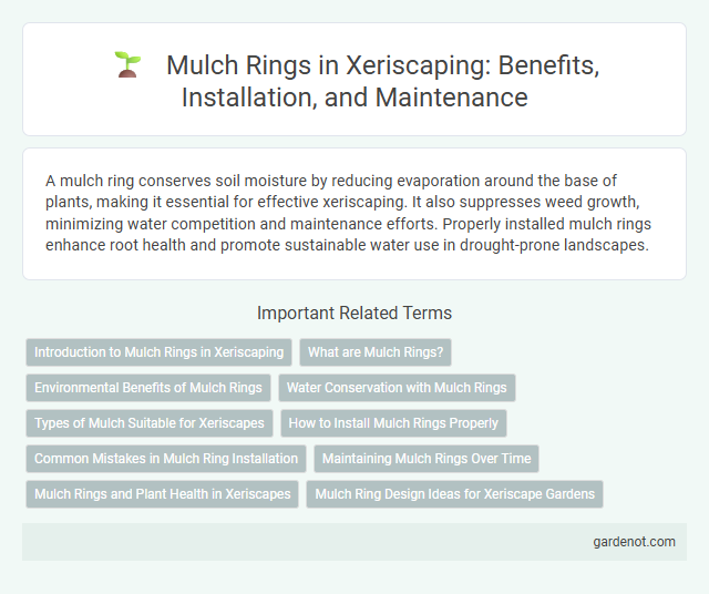 Mulch Rings in Xeriscaping: Benefits, Installation, and Maintenance
