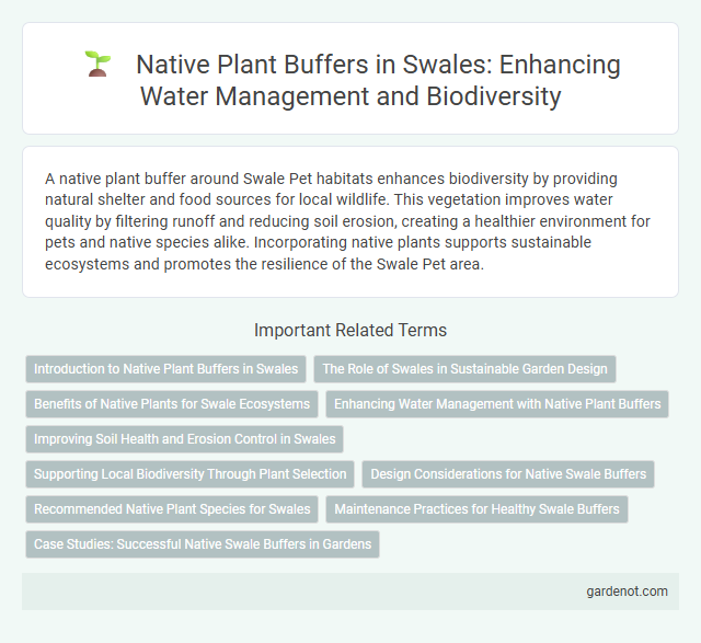 Native Plant Buffers in Swales: Enhancing Water Management and Biodiversity