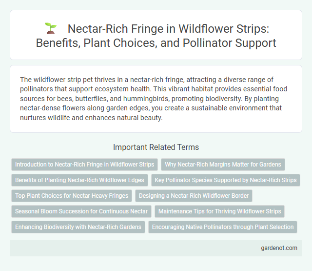 Nectar-Rich Fringe in Wildflower Strips: Benefits, Plant Choices, and Pollinator Support
