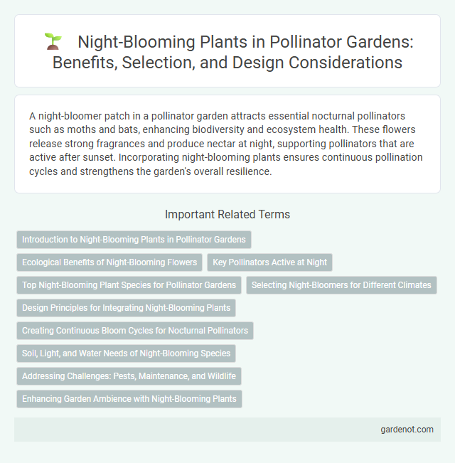 Night-Blooming Plants in Pollinator Gardens: Benefits, Selection, and Design Considerations