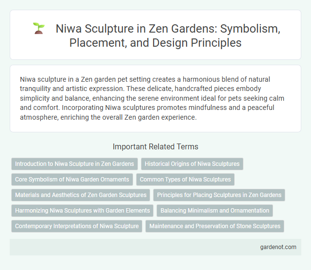 Niwa Sculpture in Zen Gardens: Symbolism, Placement, and Design Principles