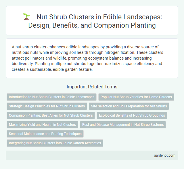 Nut Shrub Clusters in Edible Landscapes: Design, Benefits, and Companion Planting