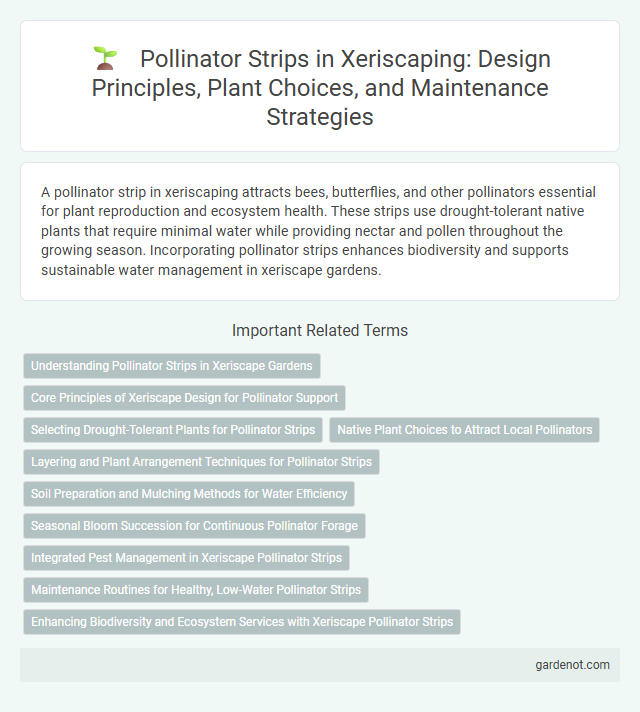 Pollinator Strips in Xeriscaping: Design Principles, Plant Choices, and Maintenance Strategies