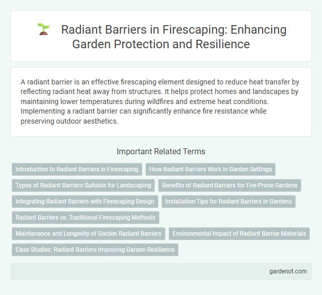 Radiant Barriers in Firescaping: Enhancing Garden Protection and Resilience