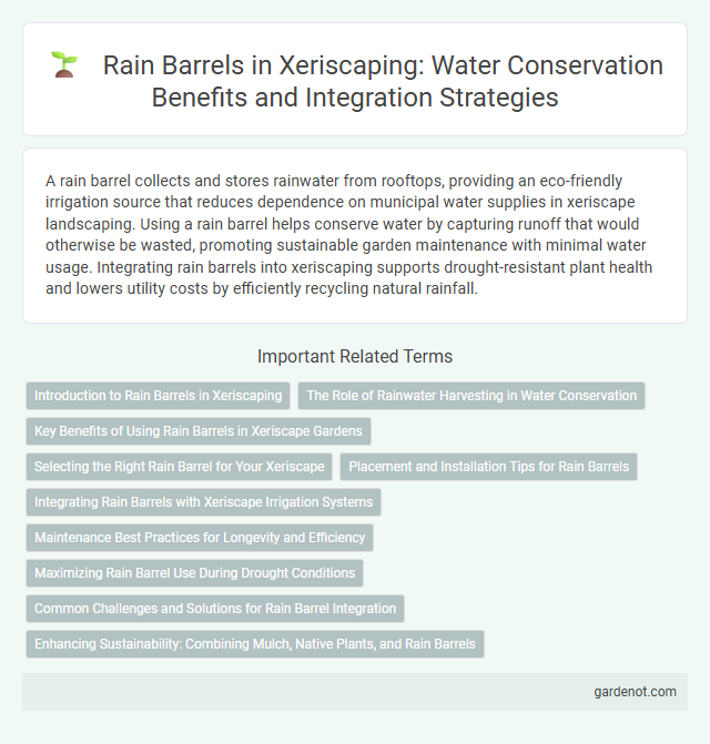 Rain Barrels in Xeriscaping: Water Conservation Benefits and Integration Strategies