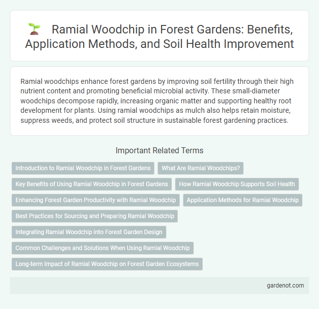 Ramial Woodchip in Forest Gardens: Benefits, Application Methods, and Soil Health Improvement