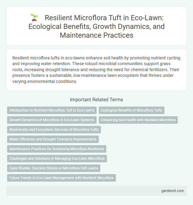 Resilient Microflora Tuft in Eco-Lawn: Ecological Benefits, Growth Dynamics, and Maintenance Practices