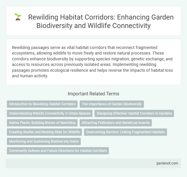 Rewilding Habitat Corridors: Enhancing Garden Biodiversity and Wildlife Connectivity