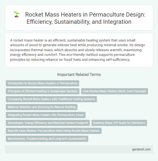 Rocket Mass Heaters in Permaculture Design: Efficiency, Sustainability, and Integration