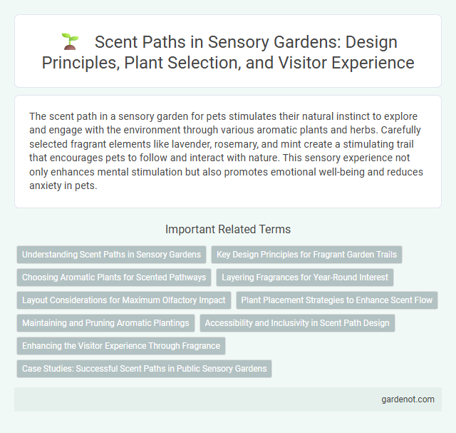 Scent Paths in Sensory Gardens: Design Principles, Plant Selection, and Visitor Experience