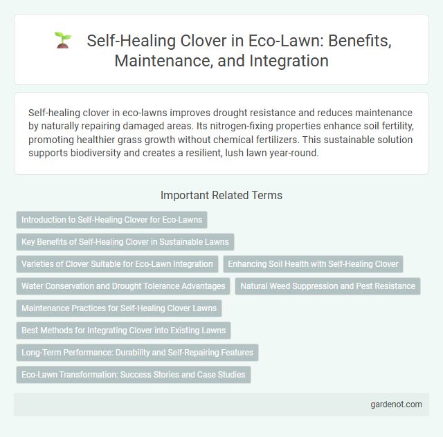 Self-Healing Clover in Eco-Lawn: Benefits, Maintenance, and Integration