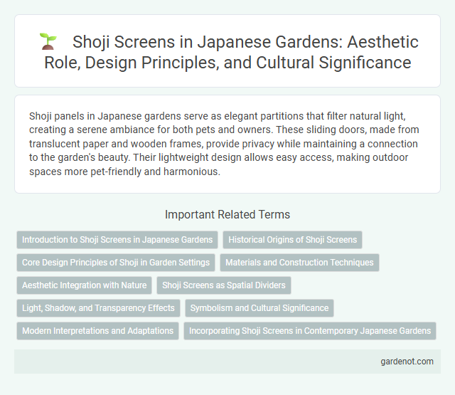 Shoji Screens in Japanese Gardens: Aesthetic Role, Design Principles, and Cultural Significance