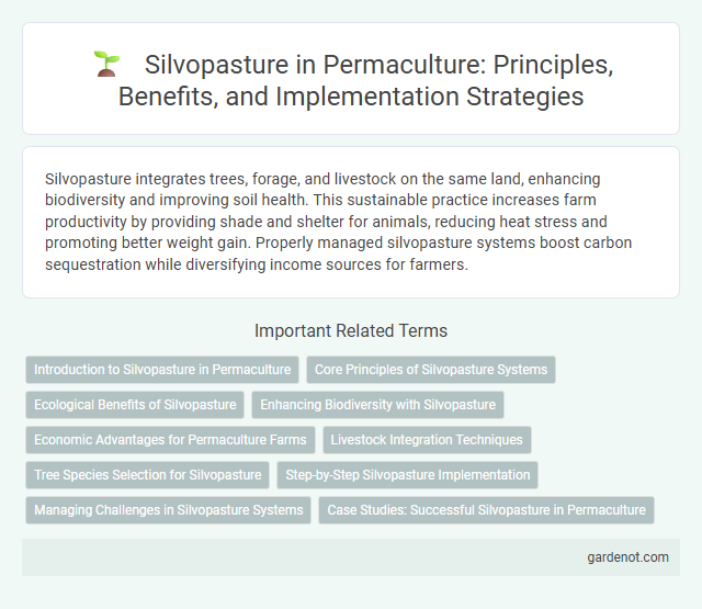 Silvopasture in Permaculture: Principles, Benefits, and Implementation Strategies