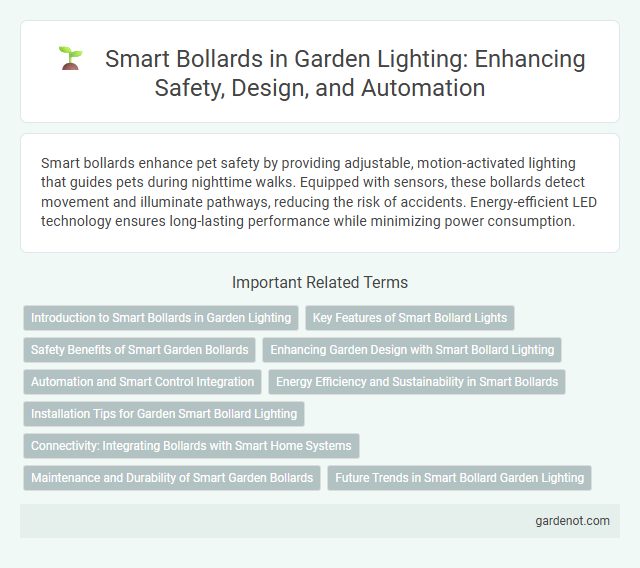 Smart Bollards in Garden Lighting: Enhancing Safety, Design, and Automation