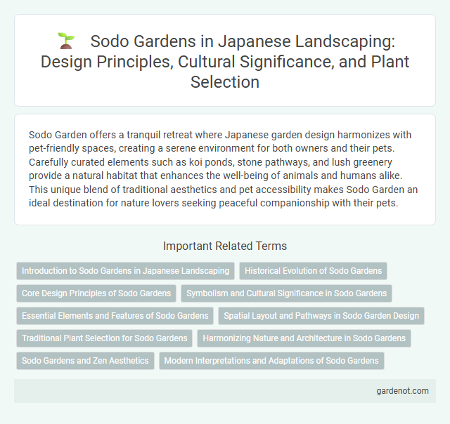 Sodo Gardens in Japanese Landscaping: Design Principles, Cultural Significance, and Plant Selection