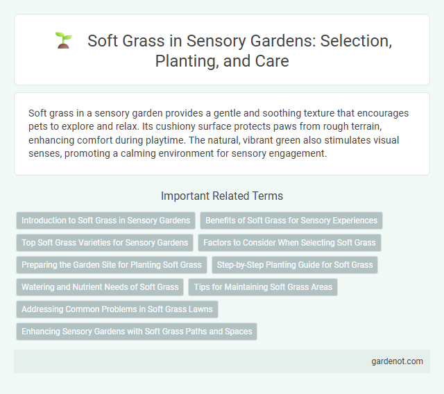 Soft Grass in Sensory Gardens: Selection, Planting, and Care