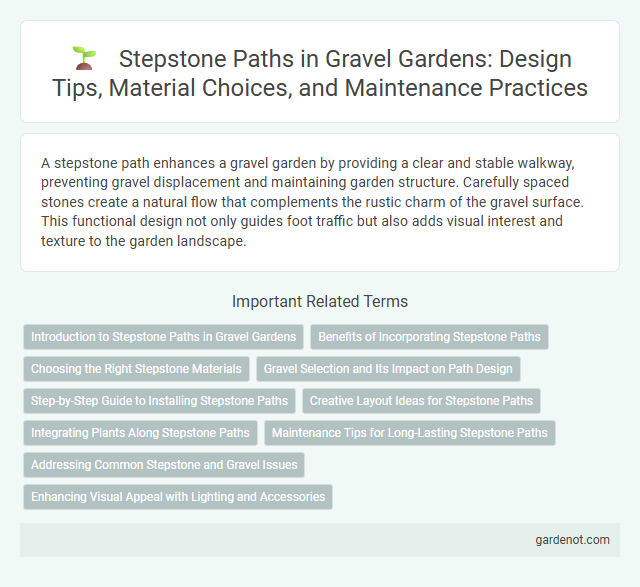 Stepstone Paths in Gravel Gardens: Design Tips, Material Choices, and Maintenance Practices