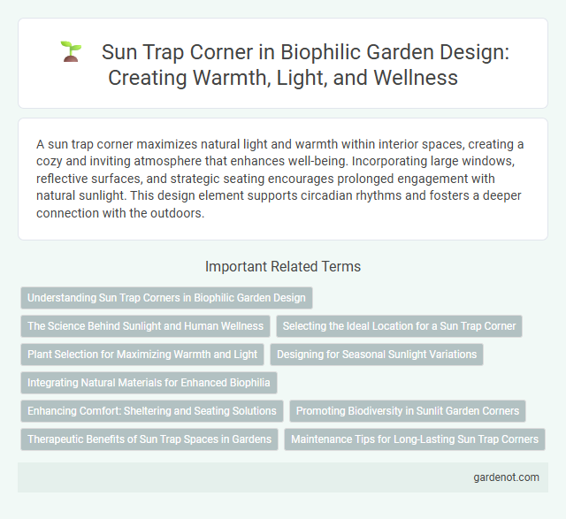 Sun Trap Corner in Biophilic Garden Design: Creating Warmth, Light, and Wellness