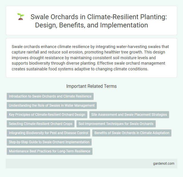 Swale Orchards in Climate-Resilient Planting: Design, Benefits, and Implementation
