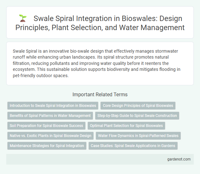 Swale Spiral Integration in Bioswales: Design Principles, Plant Selection, and Water Management