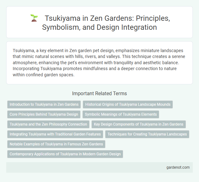 Tsukiyama in Zen Gardens: Principles, Symbolism, and Design Integration