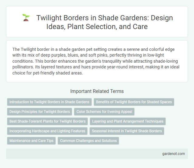 Twilight Borders in Shade Gardens: Design Ideas, Plant Selection, and Care