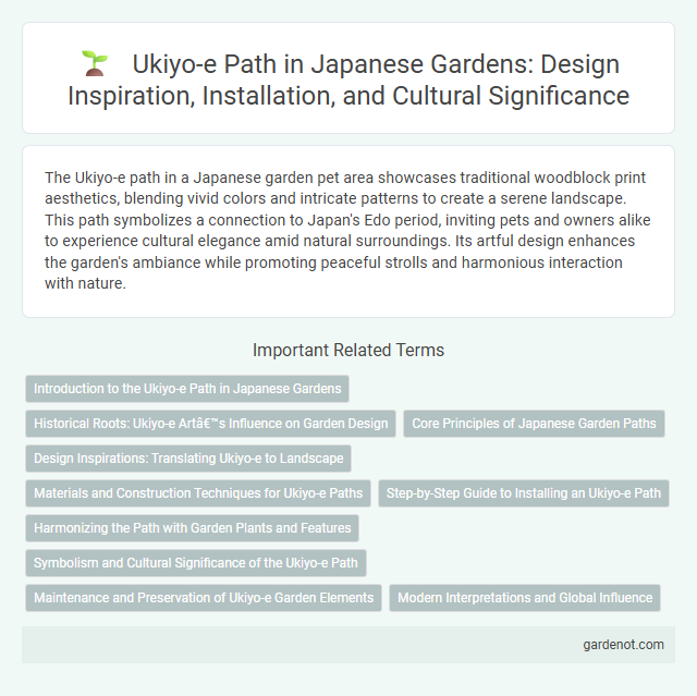 Ukiyo-e Path in Japanese Gardens: Design Inspiration, Installation, and Cultural Significance