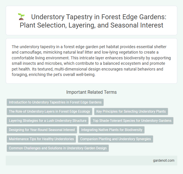 Understory Tapestry in Forest Edge Gardens: Plant Selection, Layering, and Seasonal Interest