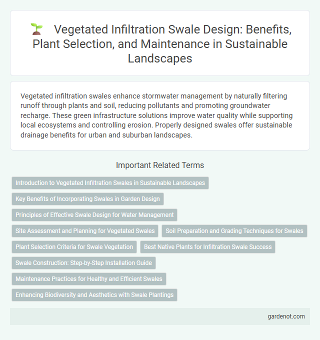 Vegetated Infiltration Swale Design: Benefits, Plant Selection, and Maintenance in Sustainable Landscapes