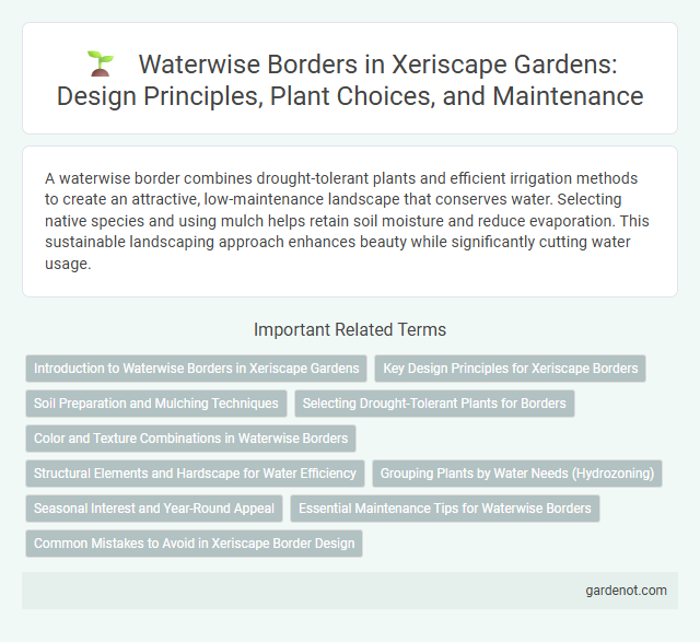 Waterwise Borders in Xeriscape Gardens: Design Principles, Plant Choices, and Maintenance