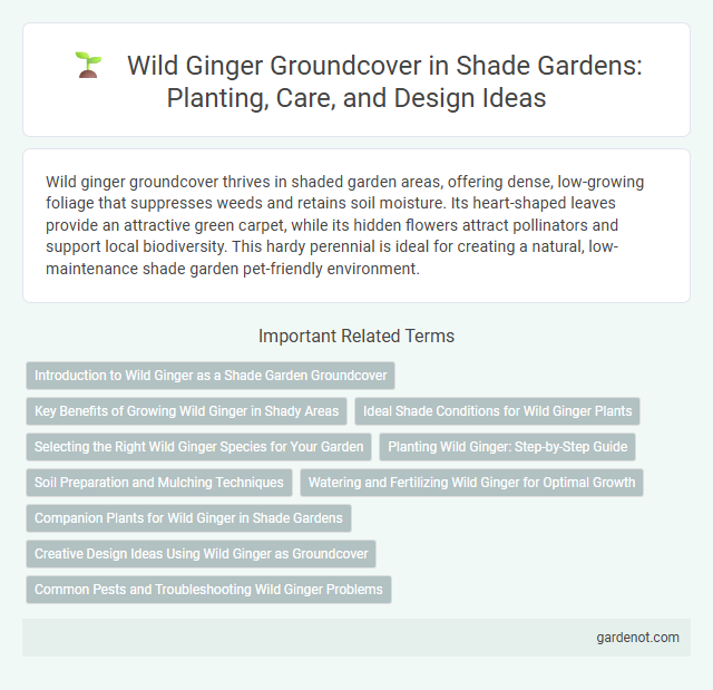 Wild Ginger Groundcover in Shade Gardens: Planting, Care, and Design Ideas