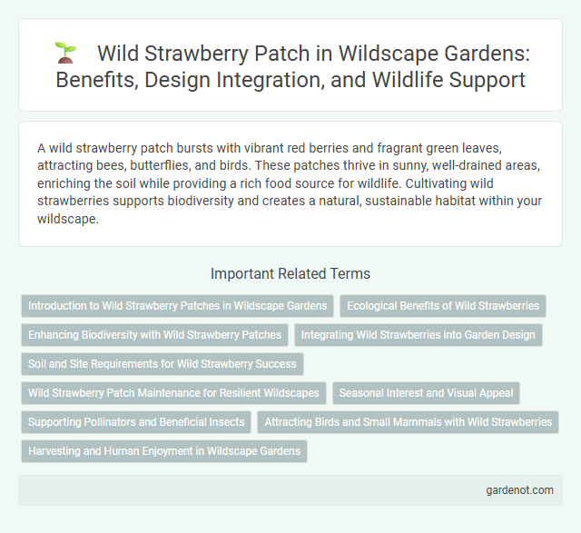 Wild Strawberry Patch in Wildscape Gardens: Benefits, Design Integration, and Wildlife Support