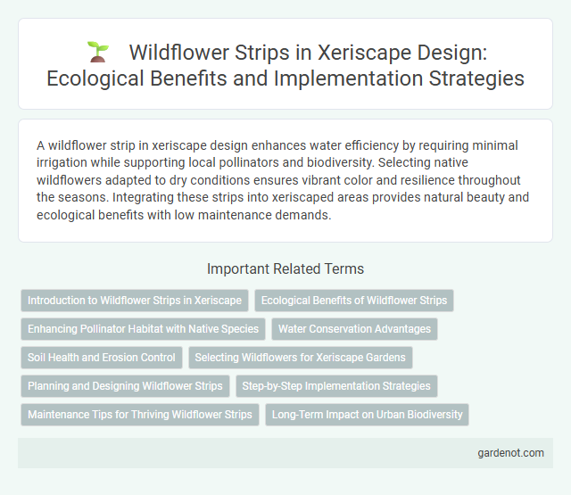 Wildflower Strips in Xeriscape Design: Ecological Benefits and Implementation Strategies