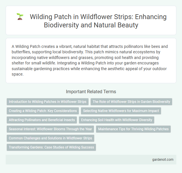 Wilding Patch in Wildflower Strips: Enhancing Biodiversity and Natural Beauty