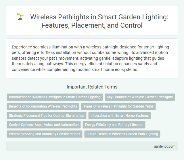 Wireless Pathlights in Smart Garden Lighting: Features, Placement, and Control