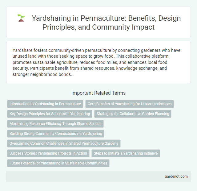Yardsharing in Permaculture: Benefits, Design Principles, and Community Impact