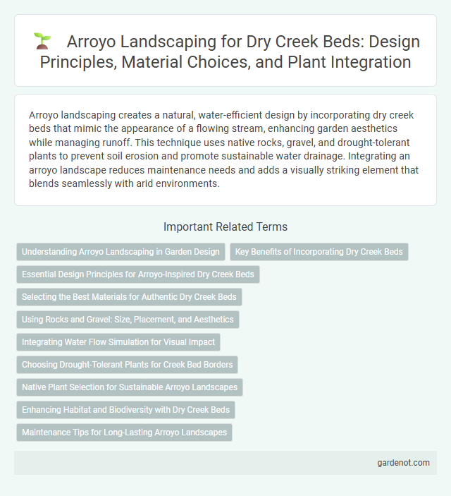 Arroyo Landscaping for Dry Creek Beds: Design Principles, Material Choices, and Plant Integration