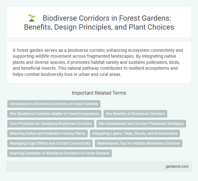 Biodiverse Corridors in Forest Gardens: Benefits, Design Principles, and Plant Choices