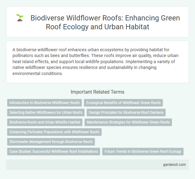 Biodiverse Wildflower Roofs: Enhancing Green Roof Ecology and Urban Habitat