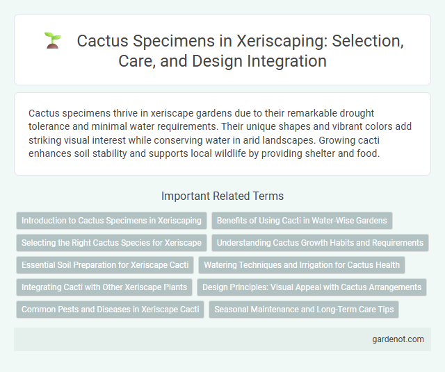 Cactus Specimens in Xeriscaping: Selection, Care, and Design Integration