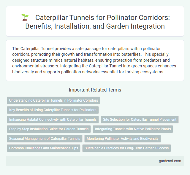 Caterpillar Tunnels for Pollinator Corridors: Benefits, Installation, and Garden Integration