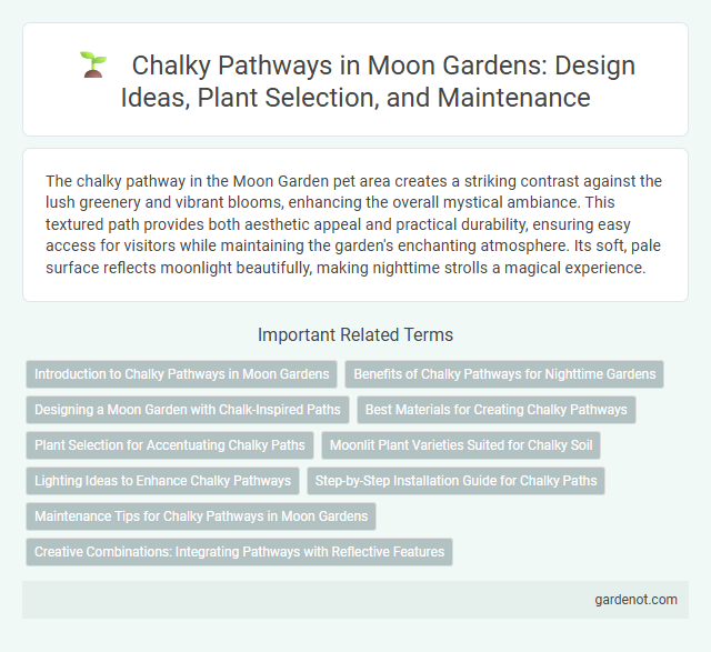 Chalky Pathways in Moon Gardens: Design Ideas, Plant Selection, and Maintenance