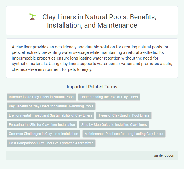 Clay Liners in Natural Pools: Benefits, Installation, and Maintenance