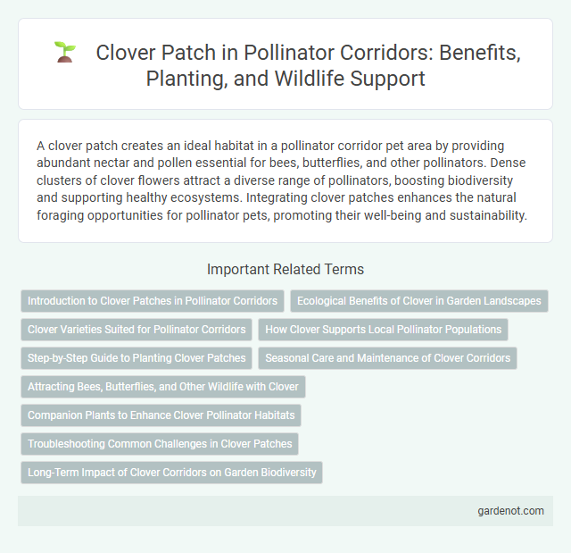 Clover Patch in Pollinator Corridors: Benefits, Planting, and Wildlife Support
