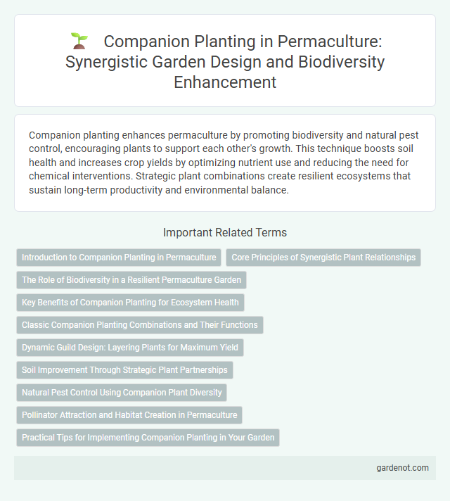 Companion Planting in Permaculture: Synergistic Garden Design and Biodiversity Enhancement