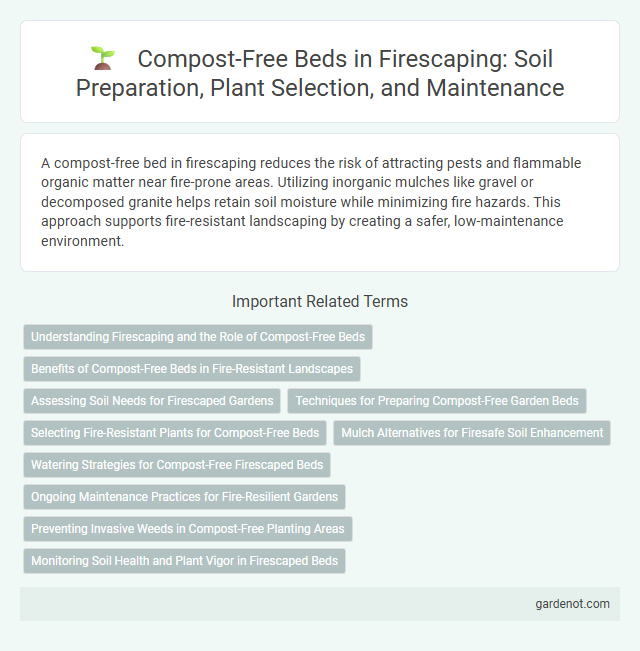 Compost-Free Beds in Firescaping: Soil Preparation, Plant Selection, and Maintenance