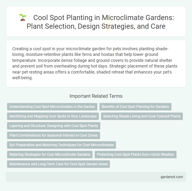Cool Spot Planting in Microclimate Gardens: Plant Selection, Design Strategies, and Care