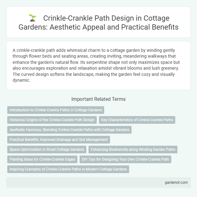 Crinkle-Crankle Path Design in Cottage Gardens: Aesthetic Appeal and Practical Benefits
