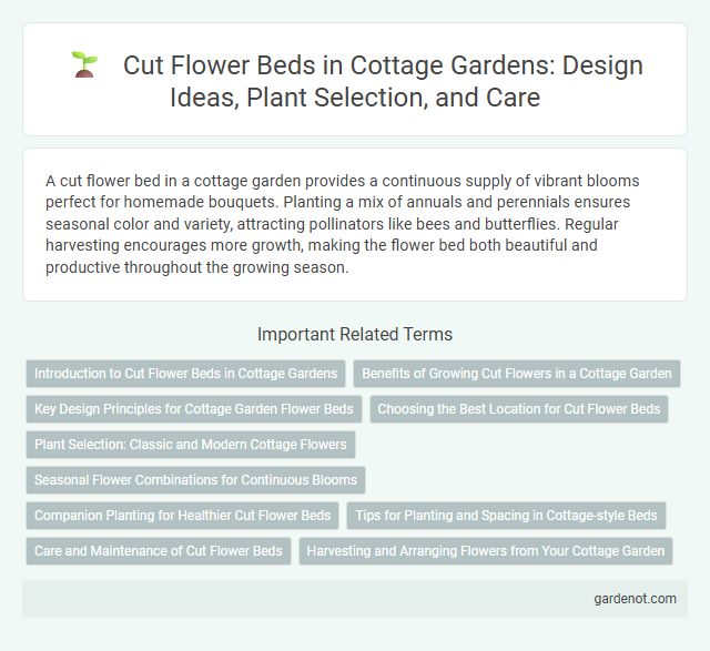 Cut Flower Beds in Cottage Gardens: Design Ideas, Plant Selection, and Care
