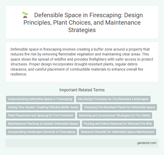 Defensible Space in Firescaping: Design Principles, Plant Choices, and Maintenance Strategies